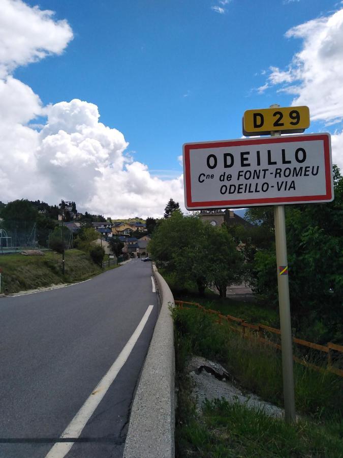 Font-romeu via odeillo jolie Appartement 6 personnes plein sud Esterno foto